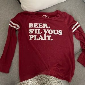 Chaser “Beer sil vous plait”-L